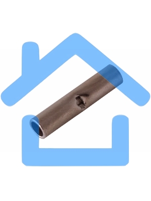 Соединительная гильза L-21 мм 10 мм² (ГМЛ (DIN) 10) Rexant