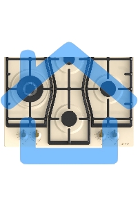 Газовая варочная панель Gorenje GW6D42CLI Слоновая кость