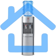 Кулер AEL LD-AEL-28 напольный электронный серебристый/серый