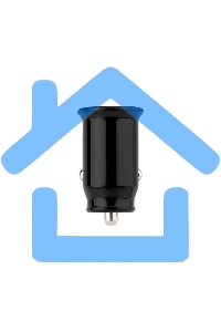 Автозарядка в прикуриватель Rexant АЗУ USB-A+USB-C, 2.4 A черный