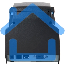 Принтер этикеток термотрансферный Mertech TLP100 TERRA NOVA 300 dpi, 102 мм/cек, RS-232, USB, Ethernet, черный