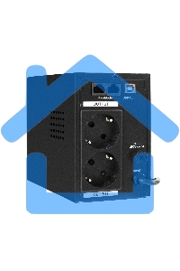 Источник бесперебойного питания ExeGate SpecialPro Smart LLB-500.LCD.AVR.2SH.USB 500VA/300W, LCD, AVR, 2*Schuko, USB, черный