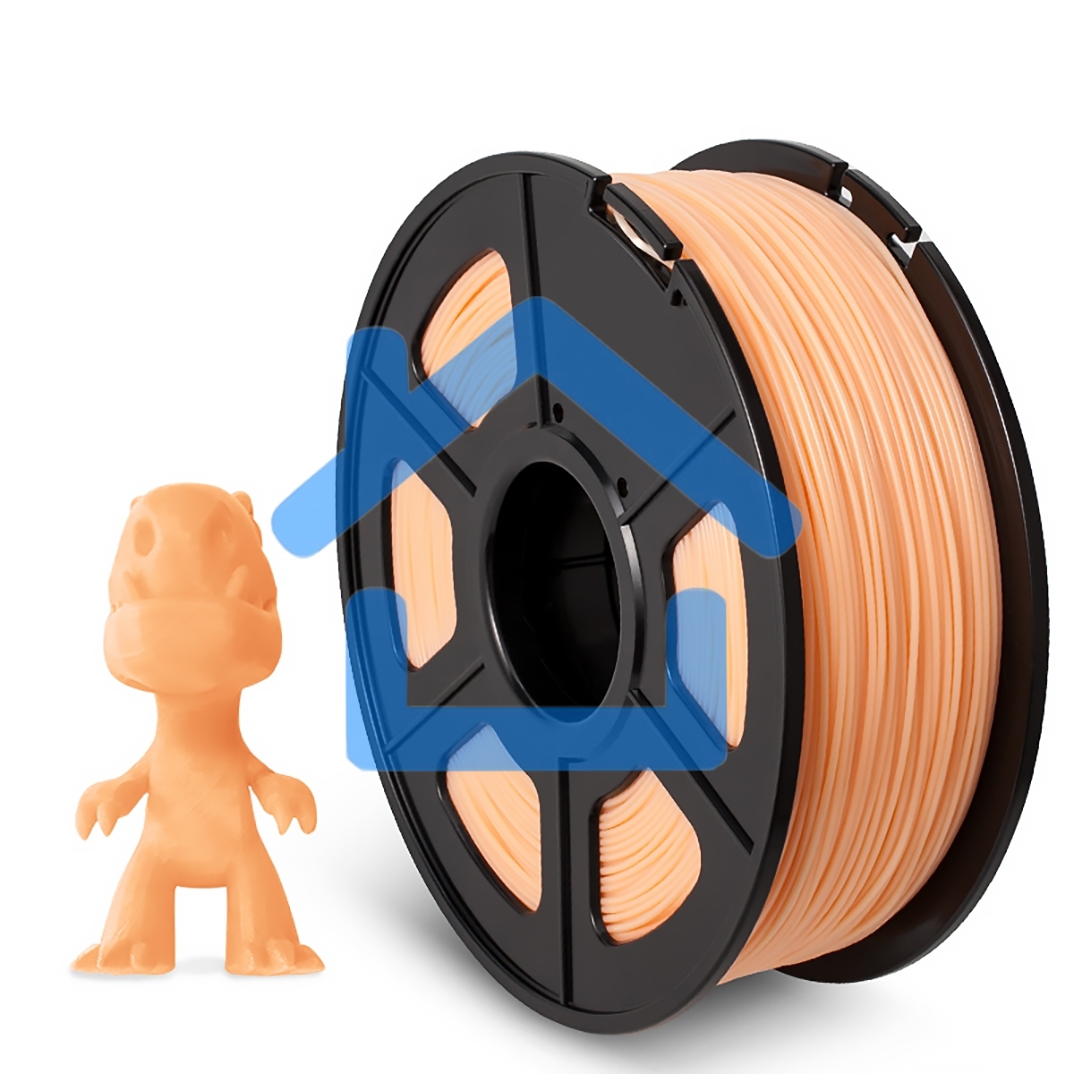 Филамент NVPRINT ABS Beige для 3D печати диаметр 1.75мм длина 330 метров масса 1 кг