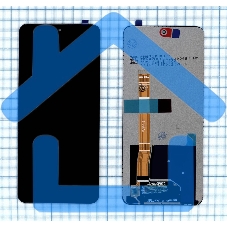 Дисплей для Realme 10 Pro 5G в сборе с тачскрином RMX3661 (OLED) черный