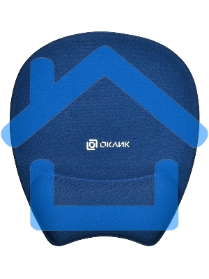 Коврик для мыши Oklick OK-RG0580-BL темно-синий