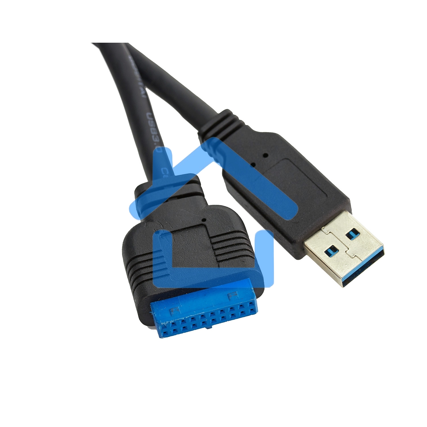 Планка USB на переднюю панель ExeGate U3H-619, 3,5