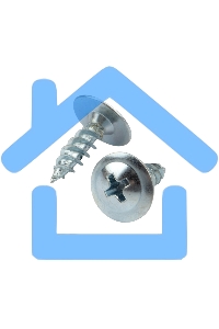 Саморез с прессшайбой KRANZ ПШС острый 4.2х13, короб (200 шт./уп.)