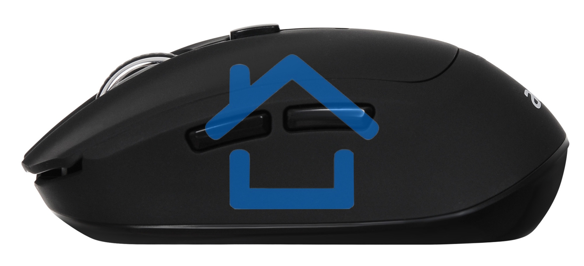 Мышь беспроводная Acer OMR040 черный, 1600 dpi, радиоканал, USB, кнопки - 6