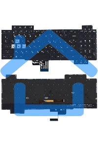 Клавиатура для ноутбука Asus ROG GL704 черная с подсветкой