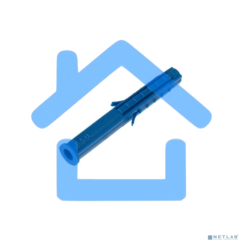 Дюбель распорный KRANZ 6х50, синий, пакет (50 шт./уп.)