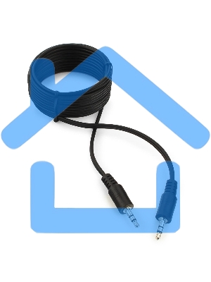 Кабель аудио Cablexpert CCA-404-2M, Jack3.5 - Jack3.5, 2м
