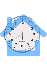 Часы настенные Centek СТ-7100 White