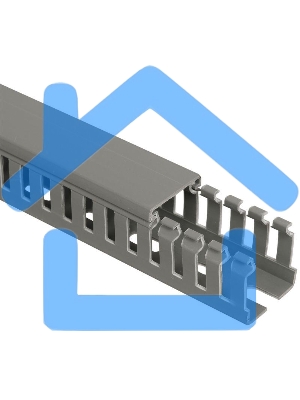 Кабель-канал перфорированный 40х60 L2000 ИМПАКТ серия М (7х11) ИЭК CKM50-040-060-1-K03