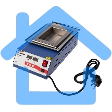 Паяльная ванна Rexant, модель R150, 900 Вт, 150х100х45 мм, 0-400 °C, цифровая