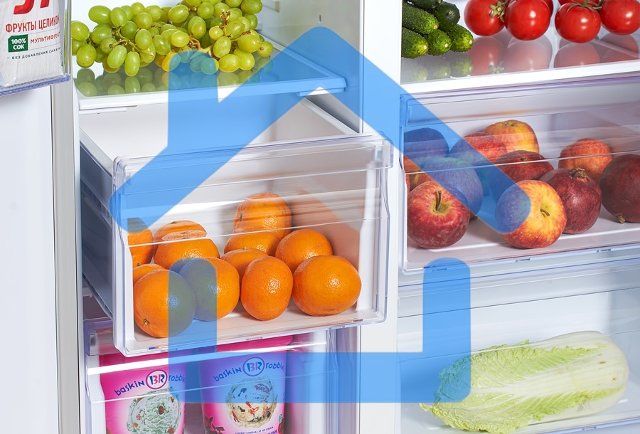 Холодильник Hyundai CS5003F черная сталь двухкамерный Side by Side 331/165л морозилка сбоку