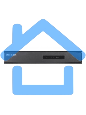 Видеорегистратор 4-х канальный IP c PoE, 1 VGA до 1080Р, 1 HDMI до 1080Р, двустороннее аудио, 1 SATA для HDD до 6Тб, 4х100M PoE, 1 RJ45 10M/100M, 2 USB, -10°C...+55°C, DC48В, 10Вт макс (без HDD), ≤1кг (без HDD)