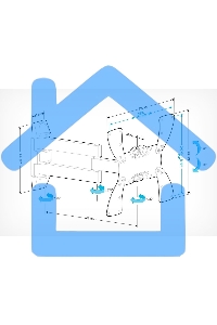 Кронштейн для телевизора Holder LCDS-5066 черный 22