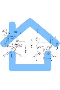 Кресло руководителя Бюрократ T-9927SL-LOW/BLACK черный, кожа, низкая спинка, крестовина хром