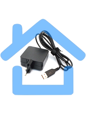 Блок питания (сетевой адаптер) для ноутбуков Lenovo 20V 3.25A USB 65W (wall type) OEM