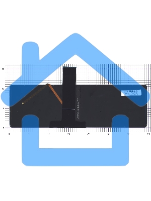 Клавиатура для ноутбука HP Envy X360 15-U000 черная без рамки с подсветкой