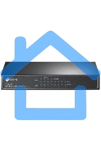 Коммутатор TP-Link SMB TL-SG1008P Коммутатор 8-port Gigabit Switch с 4 портами РоЕ