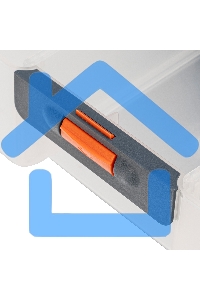 Органайзер для хранения с выдвижными лотками 310х150х260мм, 4 секции, пластик Россия Stels