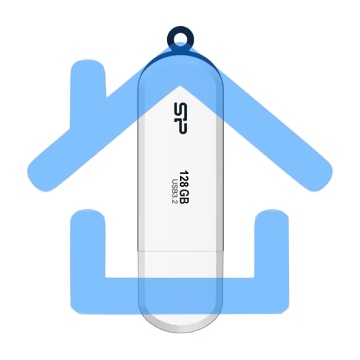 Флешка USB R/W 128 Gb Silicon Power Blaze B32, USB 3.2, белый