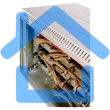 Шкаф телеком. настенный разборный 15U (600х550), съемные стенки, дверь стекло (ШРН-М-15.500) (1 коробка)