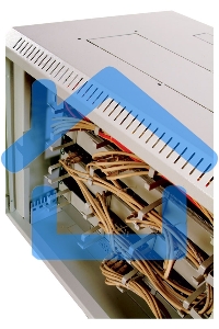 Шкаф телеком. настенный разборный 15U (600х550), съемные стенки, дверь стекло (ШРН-М-15.500) (1 коробка)