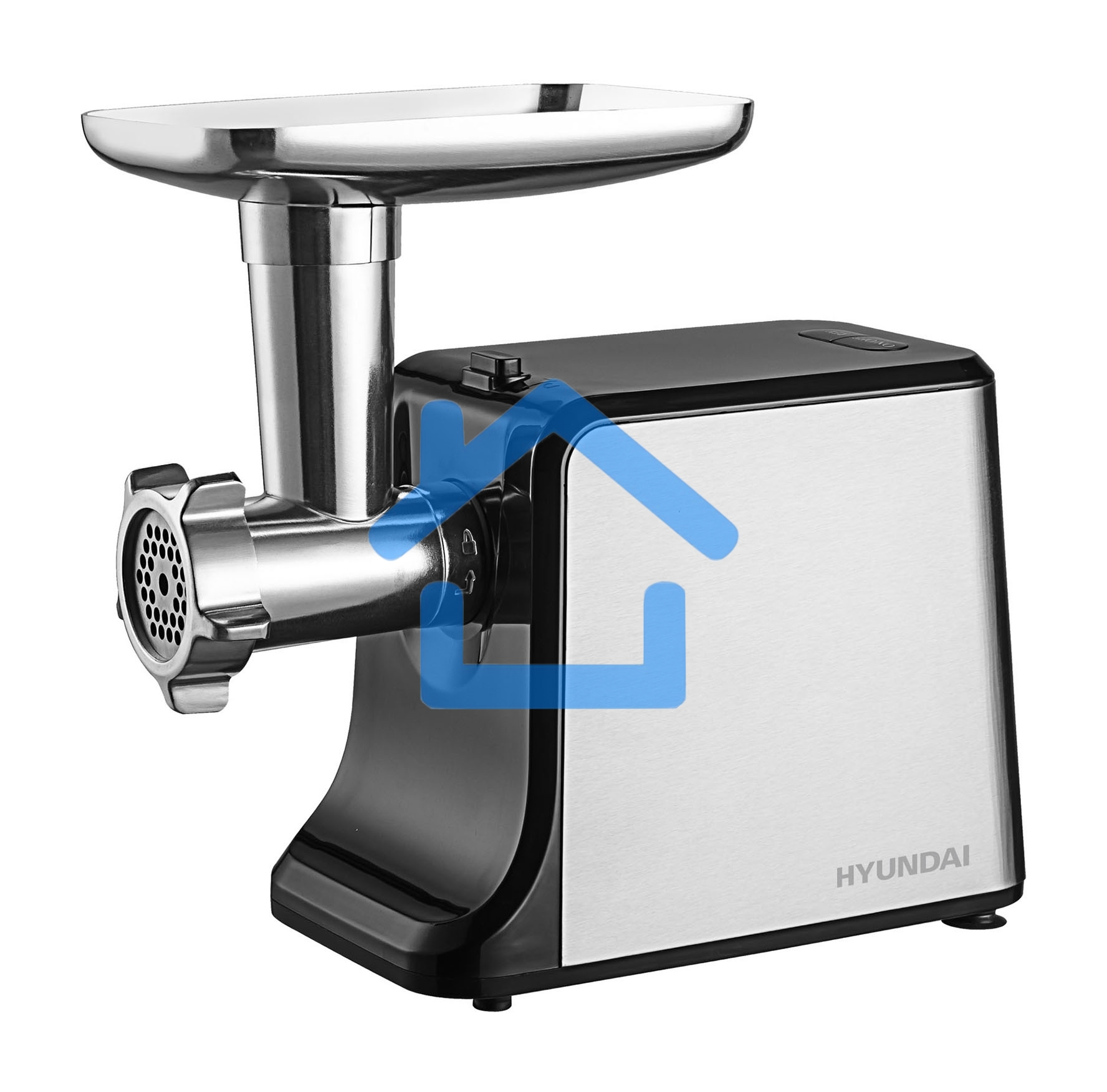 Мясорубка электрическая Hyundai HY-MG2322 1200Вт черный/серебристый