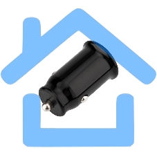 Автозарядка в прикуриватель Rexant АЗУ USB-A+USB-C, 2.4 A черный