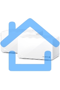 Домашняя Mesh Wi‑Fi система AX6000 Whole Home Mesh Wi-Fi 6 SystemSPEED: 1148 Mbps at 2.4 GHz + 4804 Mbps at 5 GHzSPEC: Internal Antennas, 1× 2.5 Gbps Port (WAN/LAN auto-sensing), 2× Gigabit Ports (WAN/LAN auto-sensing), 1024-QAM, OFDMA, HE160FEATURE: MERC