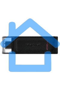 Флешка USB Kingston 256 Gb DataTraveler 70 DT70/256 Gb USB Type-C 3.2 черный