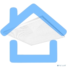 Светильник светодиодный Gauss IP20 595*595*19мм 36W 2900lm 4000K офисный призм. рассеиватель 1/4