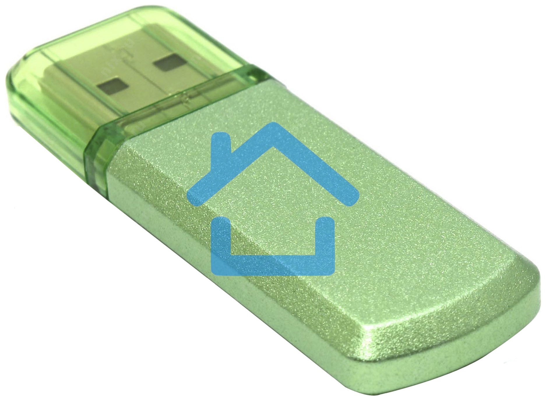 Флешка USB R/W Silicon Power R/W 8Gb Helios 101 SP008Gb,UF2101V1N USB2.0 зеленый