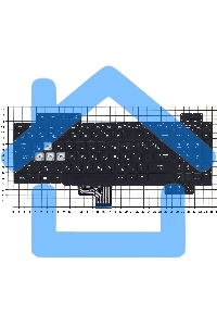 Клавиатура для ноутбука Asus ROG GL704 черная с подсветкой