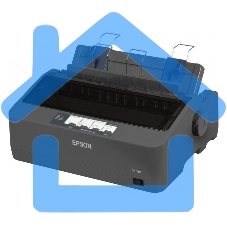 Принтер матричный Epson LX-350 (C11CC24031/C11CC24032), (А4, 357 cps (12 cpi), USB, LPT, COM)