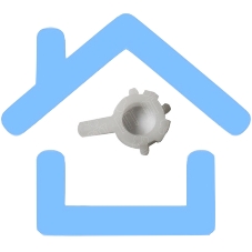 Бушинг вала выхода левый HP LJ 1320/1160/3390/3392/2400/2410/2420/2430/P3005/M3027/M3035/P2015/P2014 (RC1-3665)