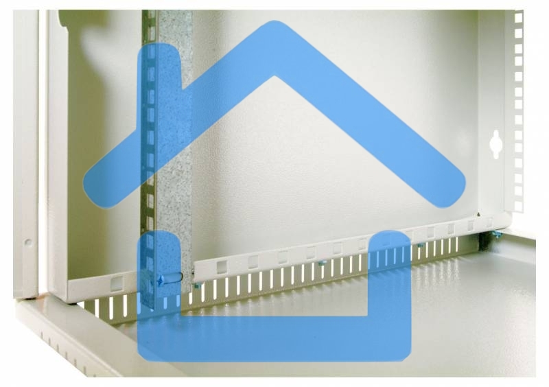 Шкаф телеком. настенный разборный 15U (600х520) дверь стекло (ШРН-Э-15.500) (1 коробка)