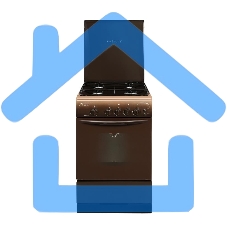 Плита газовая Gefest ПГ 3200-06 К43 коричневый, конфорок 4 шт, духовка 42 л, 50 см x 85 см x 57 см