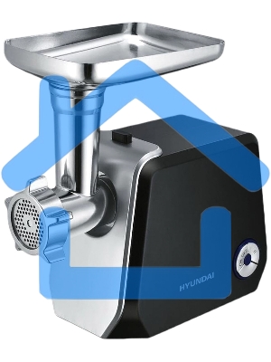 Мясорубка электрическая Hyundai HY-MG4422 1200Вт черный/серебристый
