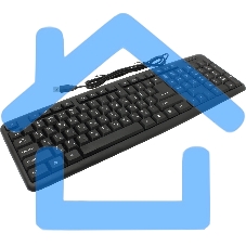 Клавиатура Defender HB-420 проводная, USB, черный