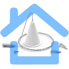 Комплект подвес. Gauss TR120 белый