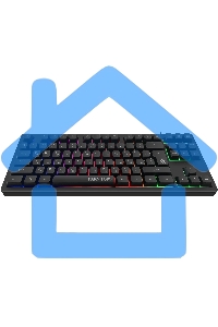 Клавиатура Defender Dark Lord GK-580 проводная, USB, черный