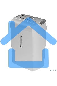 Шредер Cactus CS-SH-C5 белый (секр.P-4) фрагменты 10лист. 21лтр. скрепки скобы пл.карты