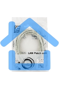 Патч-корд медный UTP CablexpertPP10-2M кат.5e, 2м, литой, многожильный (серый)