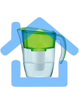 Фильтр-кувшин Аквафор Смайл Р152А5F салатовый