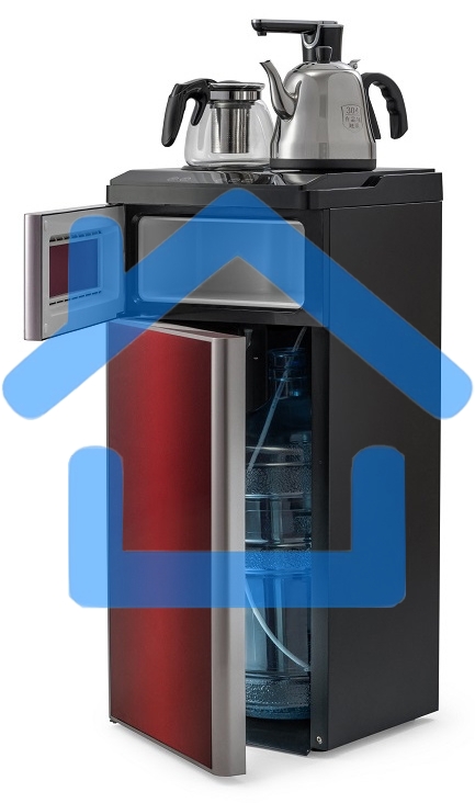 Кулер Vatten L50RFAT напольный красный