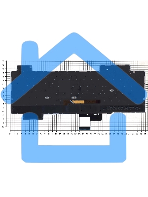 Клавиатура для ноутбука Asus ROG GL704 черная с подсветкой