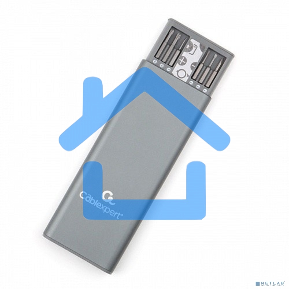Отвертка с набором бит Cablexpert TK-SD-08R (49 предметов)